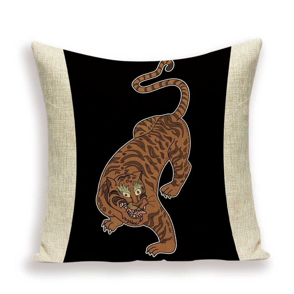 Various tiger cushion cover-1 | the VERGIL