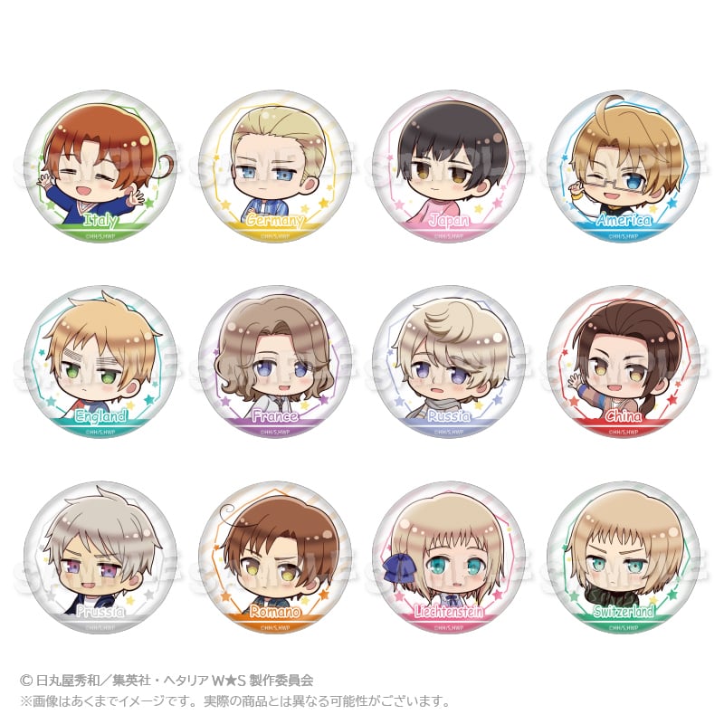 ヘタリア World☆Stars」フラットポーチ おえかきっちょver