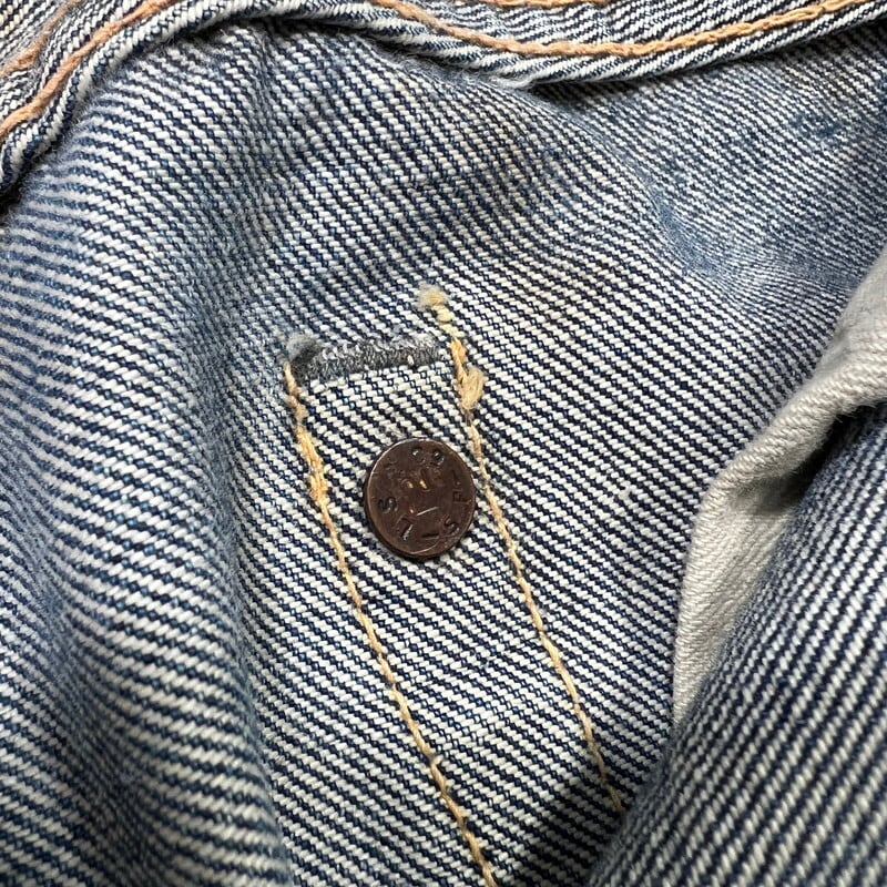60's LEVI'S リーバイス 501XX デニム ギャラ無し J刻印 V 60's LEVI'S リーバイス 501XX デニム ギャラ無し J刻印 V