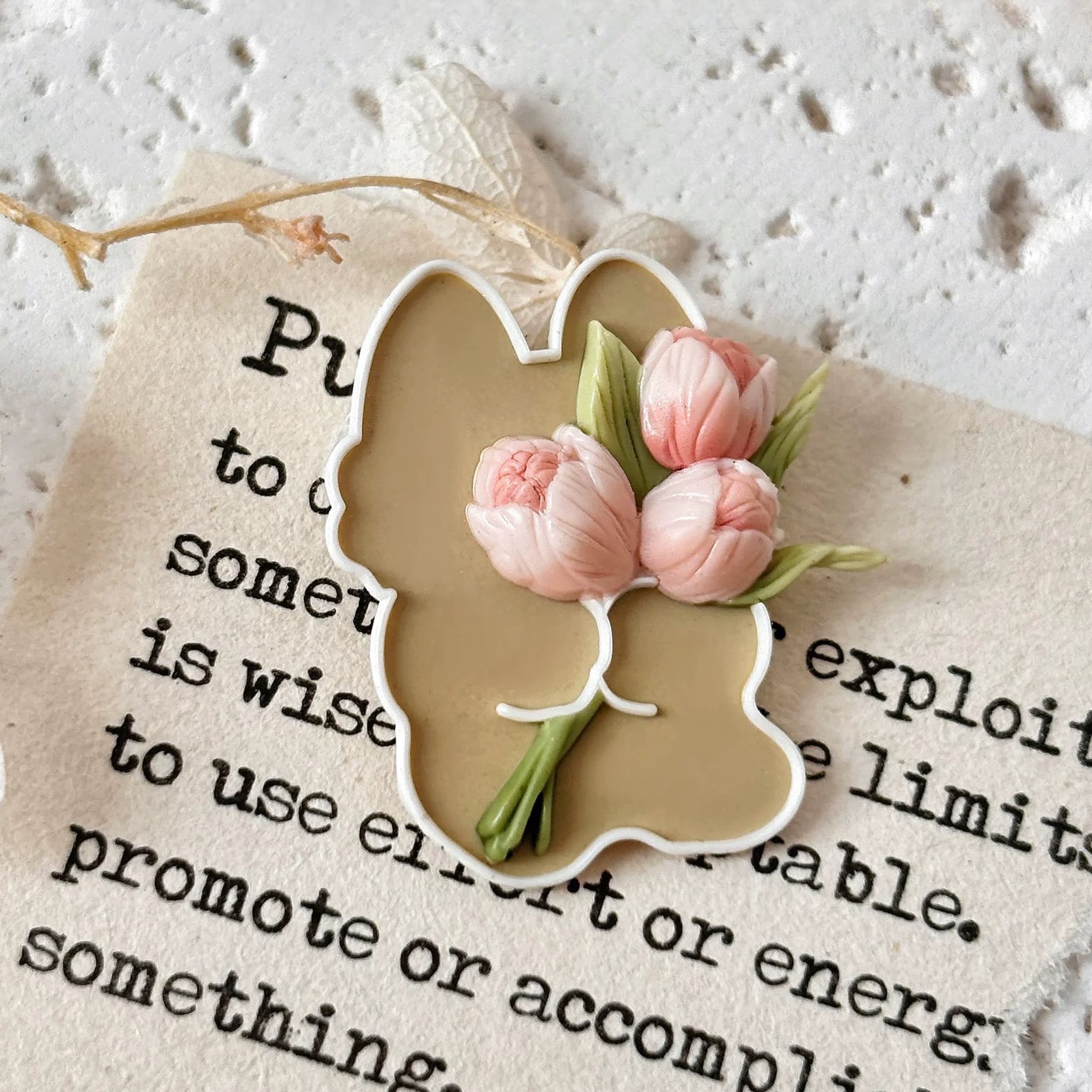 Puppy Tulip 25mm・シーリングスタンプ