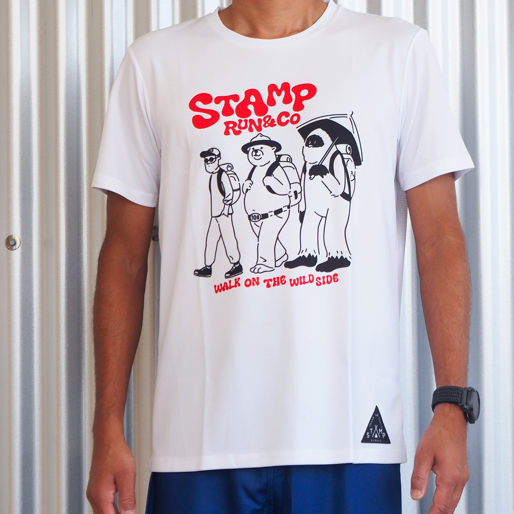 STAMP RUN & CO｜STAMP GRAPHIC RUN TEE (WALK ON THE WILD SIDE