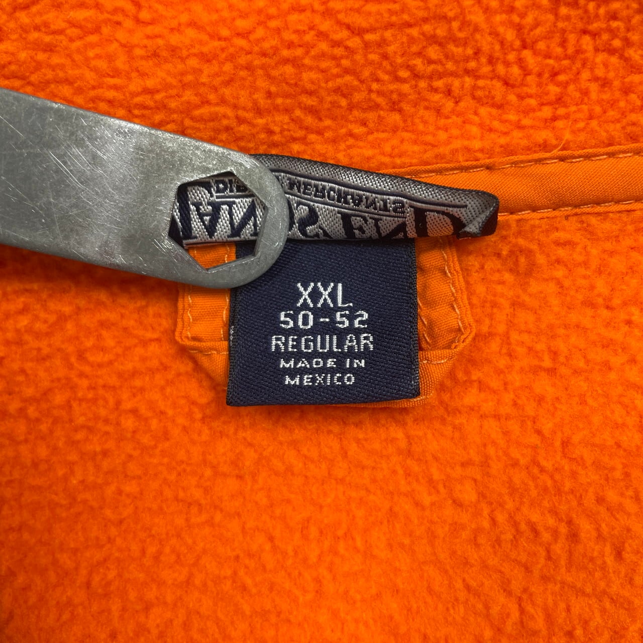 LANDS' END ランズエンド フリースベスト POLARTEC メンズ2XL 古着