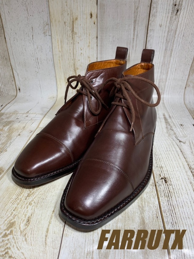 Crockett＆Jones クロケットアンドジョーンズ セミブローグ UK7H 26cm