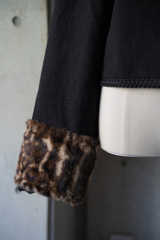 VELMA FAUX FUR CARDIGAN