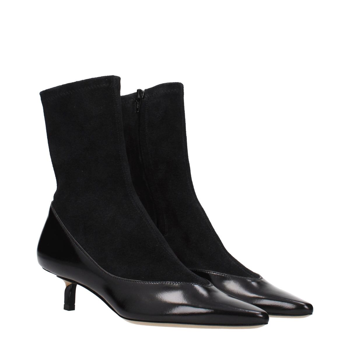 JACQUEMUS ジャックムス レディース アンクルブーツ スエード ブラック