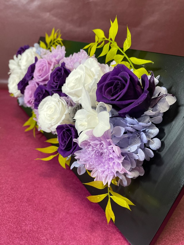 お祝いや記念日ギフト　本体 約40cm×15cm×4cm             クリアケース      約40.5cm×15.5cm×11.5cm