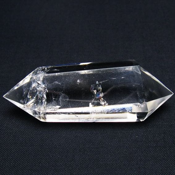 水晶 六角柱 ダブルポイント 一点物 142-8730