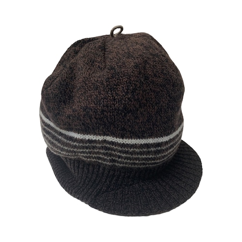 【NO ROLL】LASKETELLA KNIT(BROWN)〈国内送料無料〉