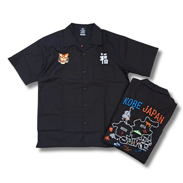 ジェームス山素敵洋品店 - souvenir shirts (black)