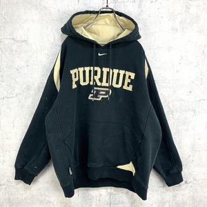 00's ナイキ パーカー カレッジ刺繍