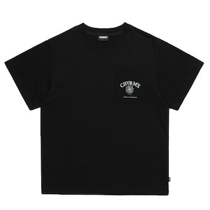 [CHARM’S] SinBi gerbera T-shirts Black 正規品 韓国ブランド 韓国ファッション Tシャツ