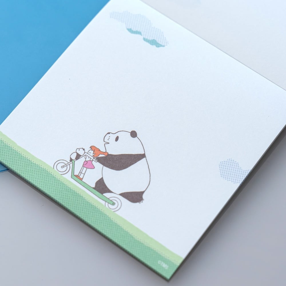 パンダコパンダ メモパッド らくがき（3725） | すすのこ商店｜ジブリ