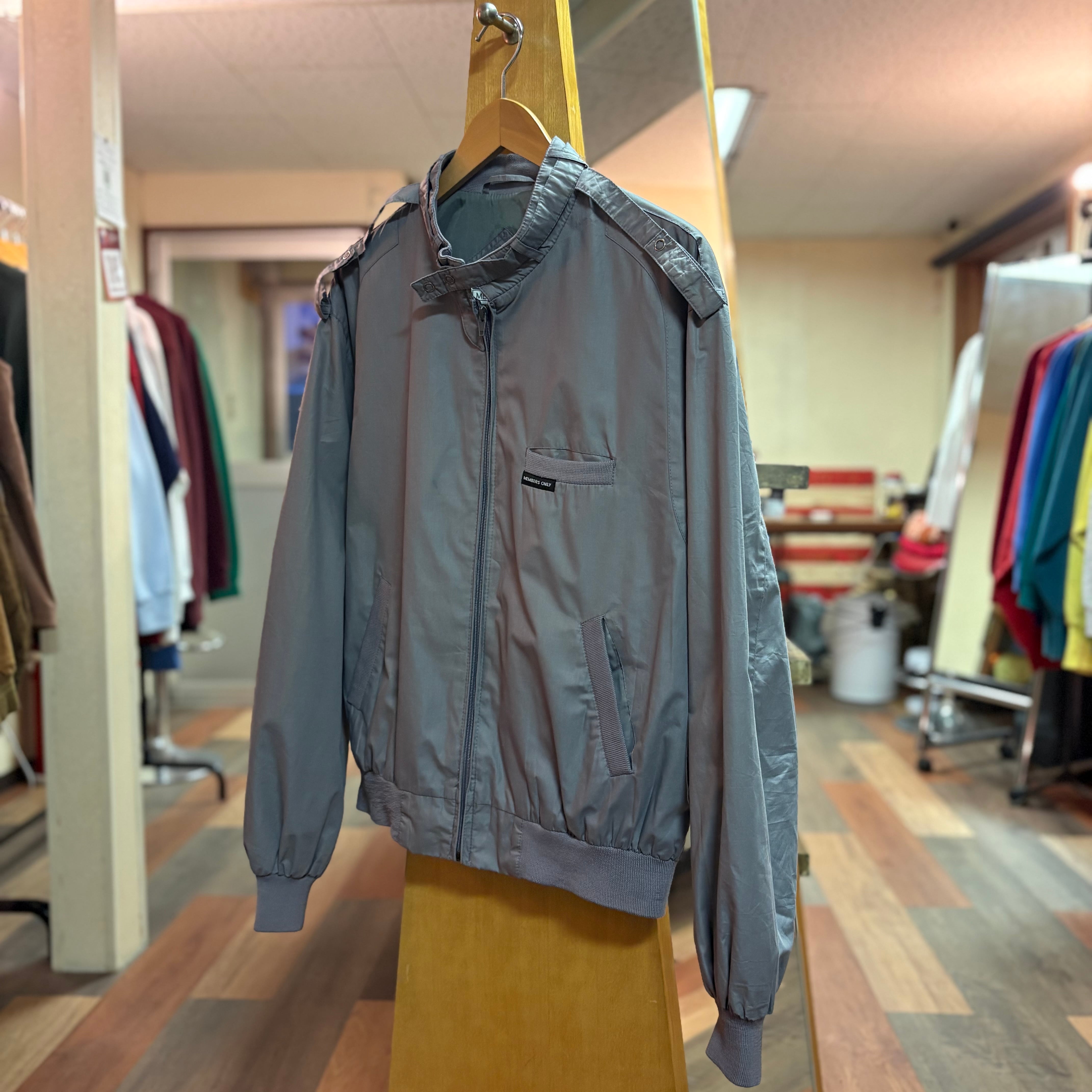 Mc NeaL ユーロ古着 ゴートレザー スエード ボンバージャケット
