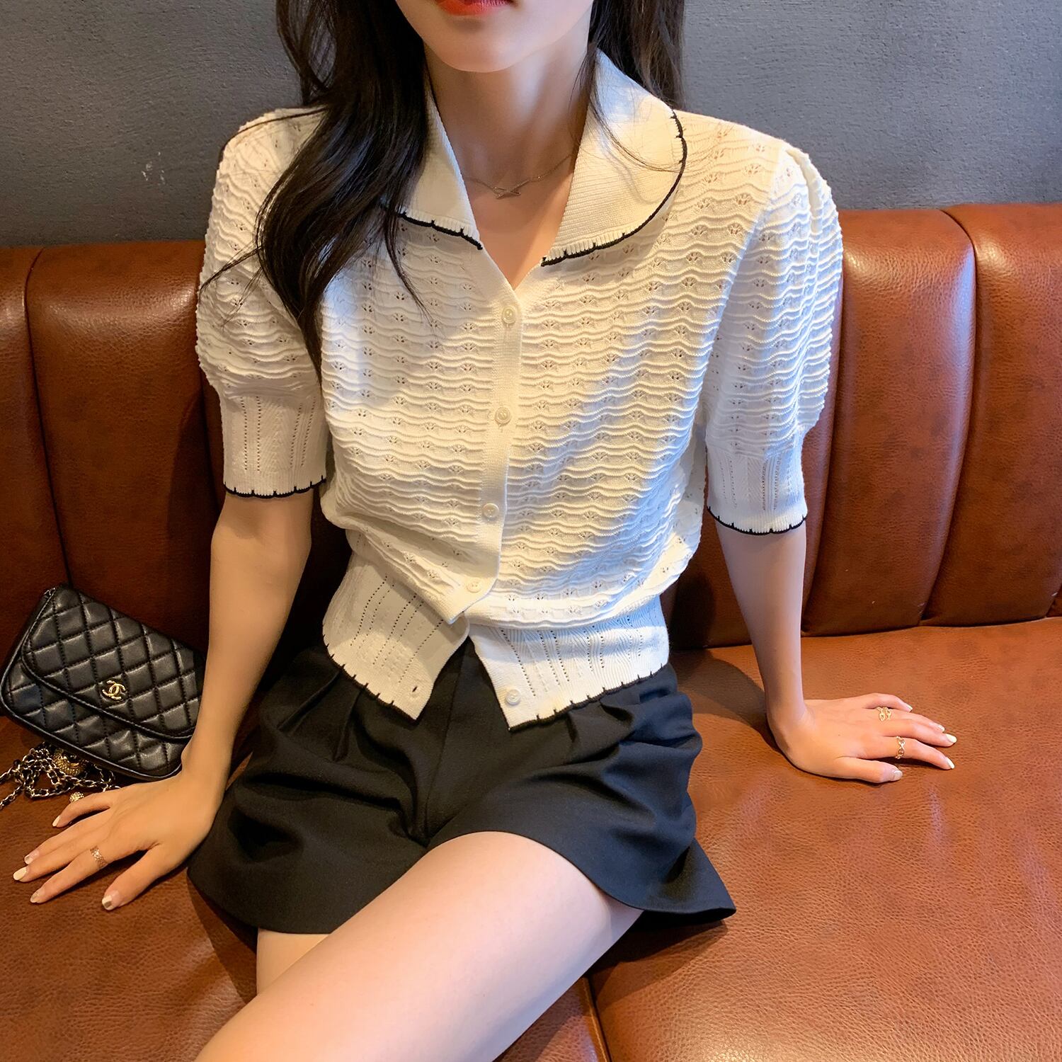 薄手カラーセーター 6Du_Shop_Women89745170848