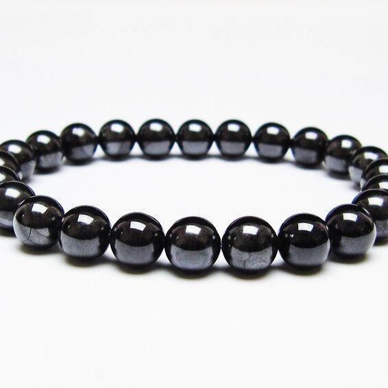 スギライト ブレスレット 8mm ブラックスギライト ブレスレット ブレス 一点物 メール便可 [M便 1/10] 111-47265