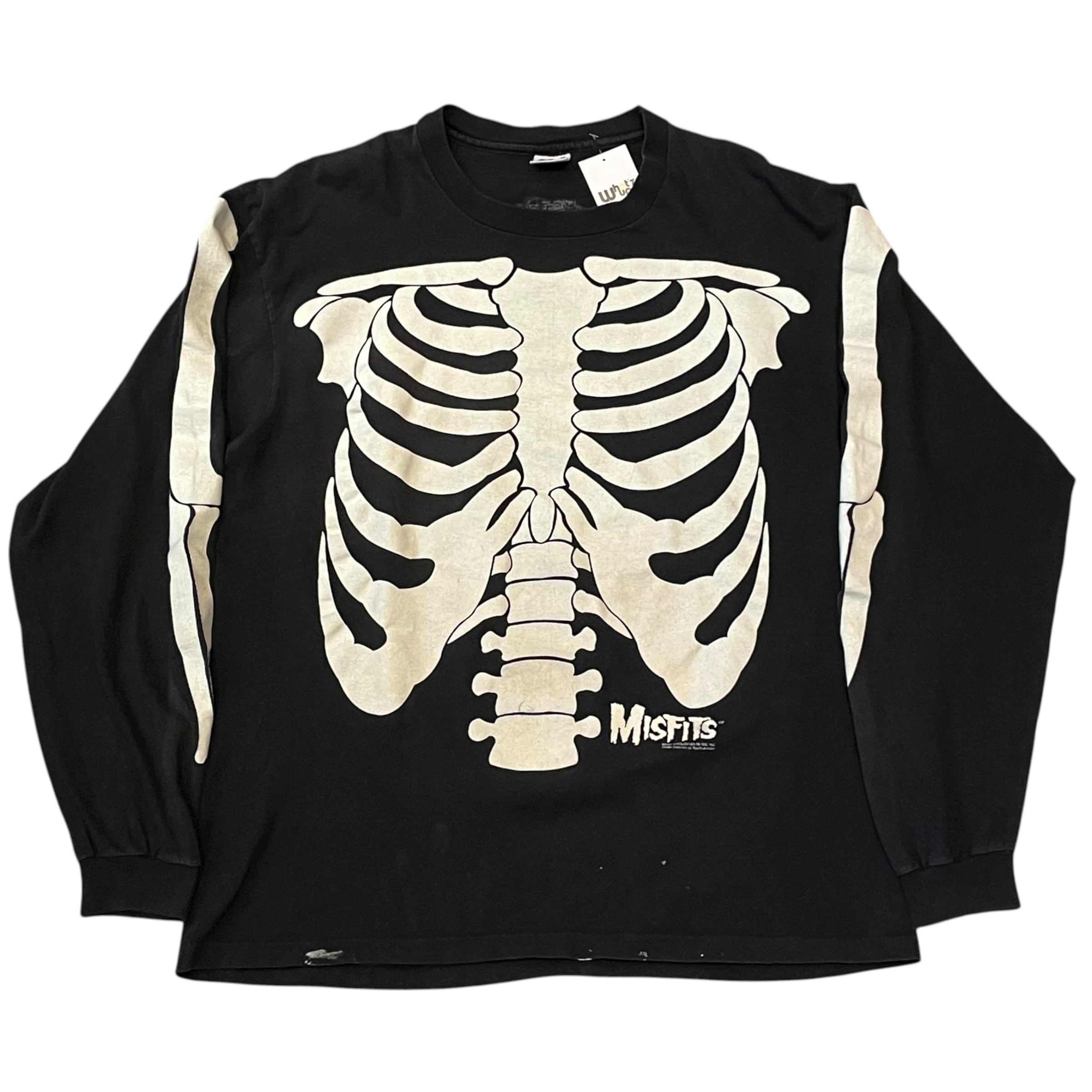 Special!!! 1997s MISFITS "Skeleton" L/S T-shirt