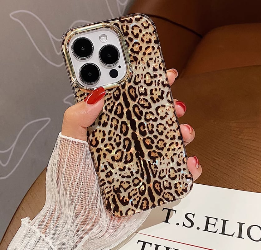 レオパード iPhone15 Pro Maxケース かわいい iPhone15Proケース