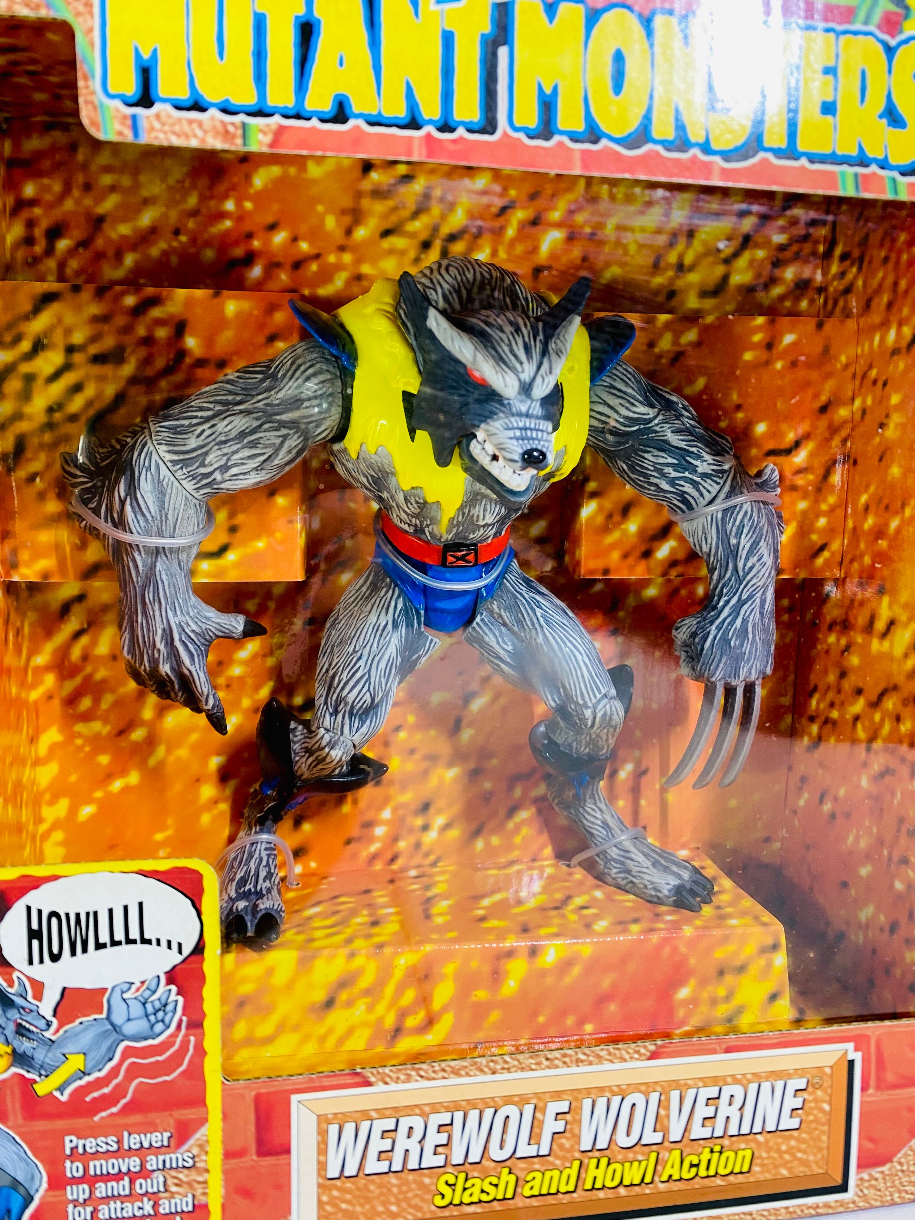X-MEN ウェアウルフ ウルヴァリン ミュータントモンスターシリーズ