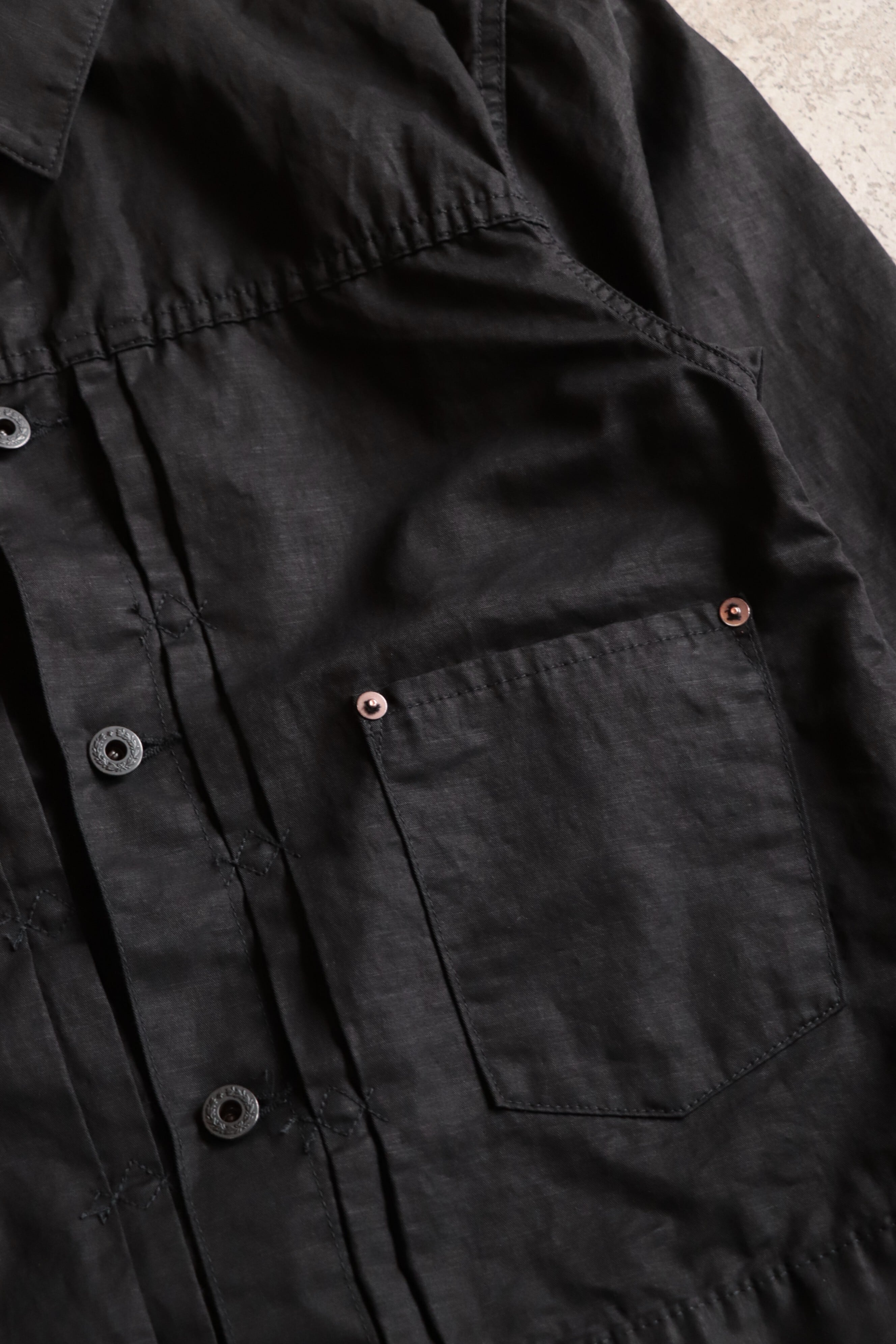 BLACK SIGN/ブラックサイン CL Twill Pleats Jacket BSSJ-26401 | MAMBO