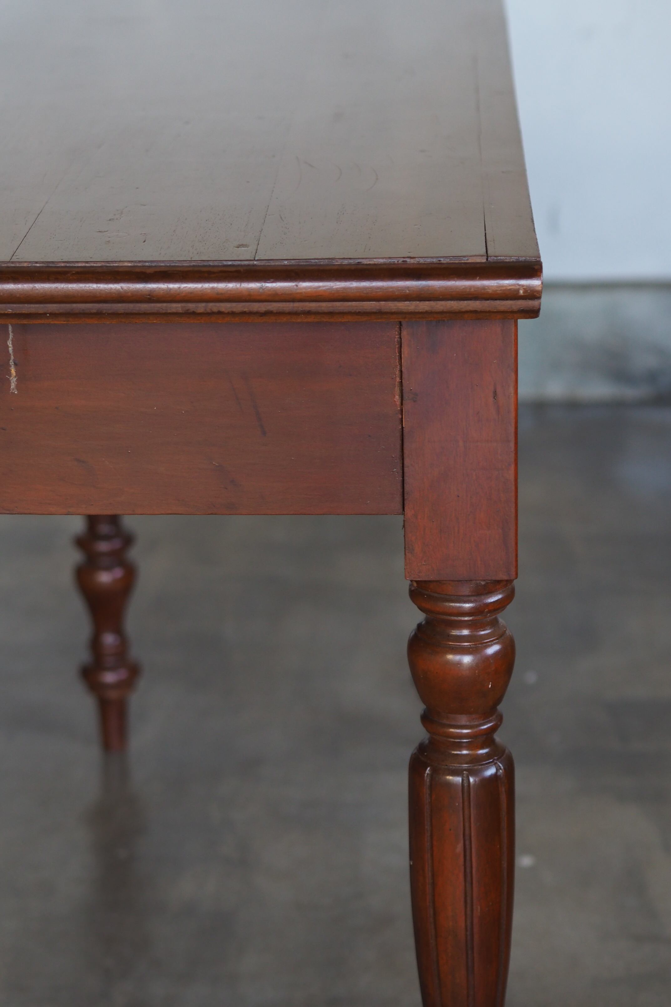 マホガニーコンソールテーブル-antique mahogany console table