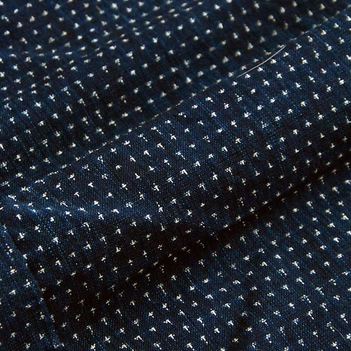 古布 藍染 木綿 蚊絣 はぎれ 着物 ほどき ジャパンヴィンテージ ファブリック テキスタイル | Japanese Fabric Scraps Cotton Vintage Indigo Kasuri Textile
