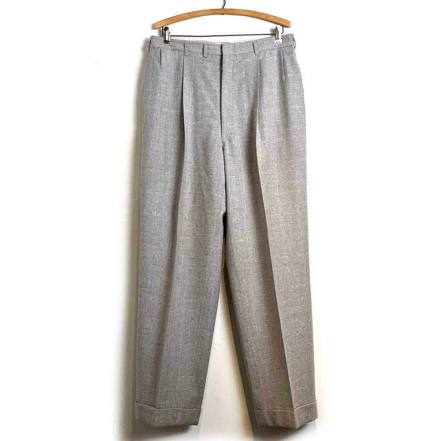 Vintage Nep Wool Trousers [1950s-] Vintage Kasuri Nep Wool