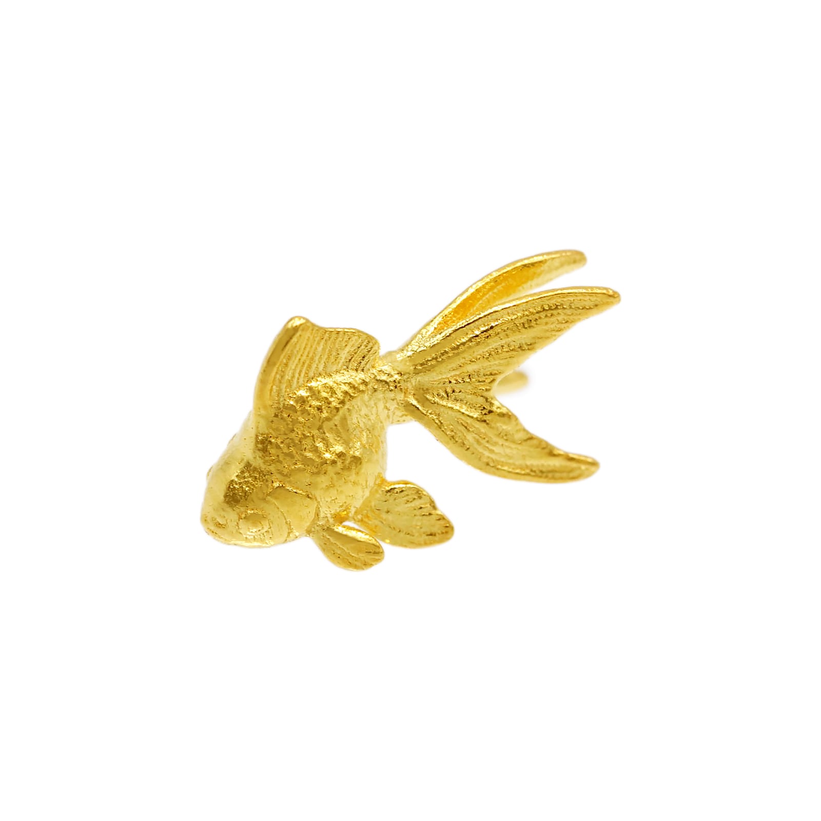 純金『金魚（琉金）』約1g お守り 【JUNGOLD】【RNP01320】 | JUNGOLD