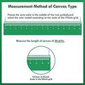 5D ダイヤモンド絵画 メッシュ定規 クロスステッチスチール定規 DIY ダイヤモンドアートツール 5行520穴