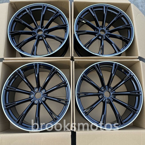 20インチ NEW Aスタイル ホイール アウディ C7 S7 D4 D5 A8 S8 20x9.5 オフセット 30 BRN-1329
