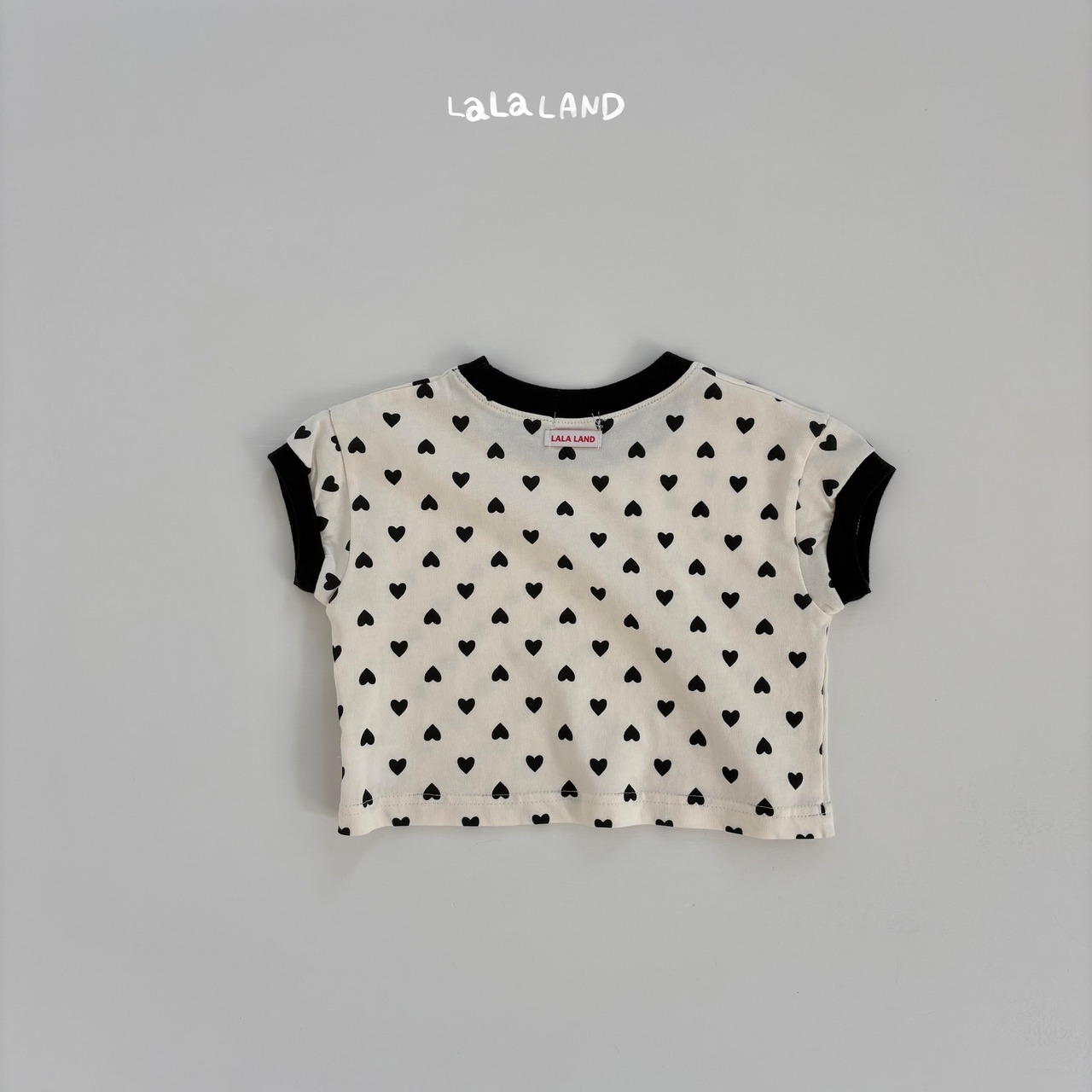 【取寄/韓国直送】LALALAND 26/SM （Baby）ハートドットTシャツ｜夏服｜韓国子供服