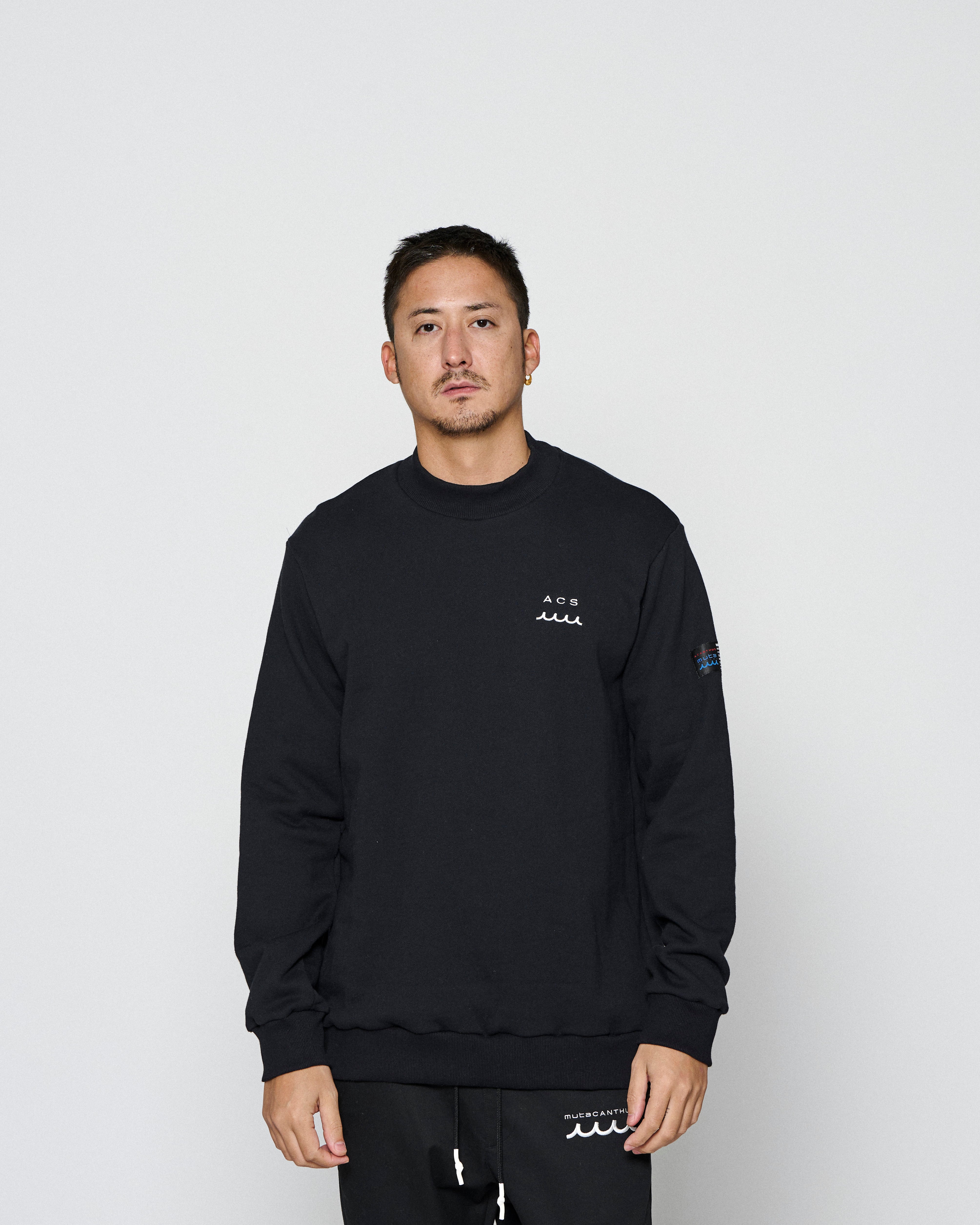 予約販売9月下旬～10月中旬入荷】muta MARINE × ACANTHUS モックネック