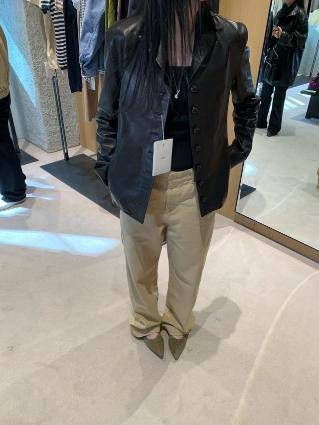 (予約) HAUS / Girls work pants 2color