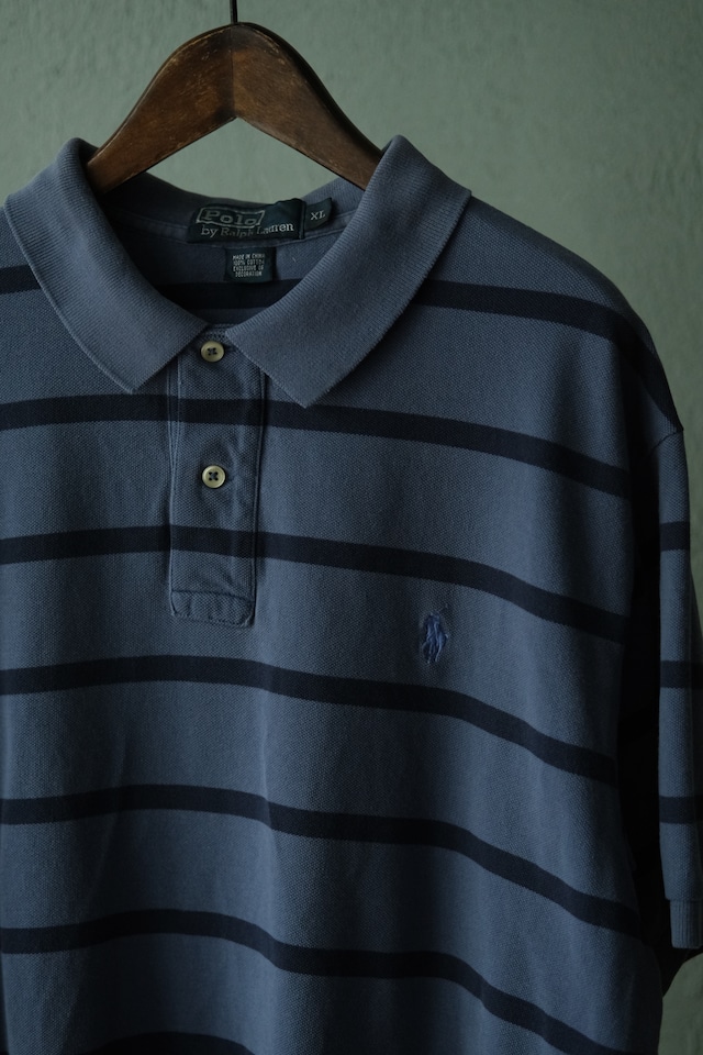 Utah/90's "polo by Ralph Lauren" remake boader polo shirt