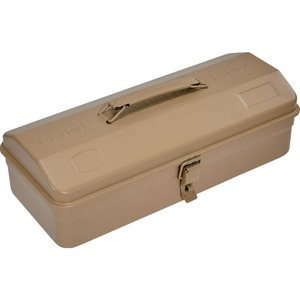 【努力特価】トラスコ中山(TRUSCO) 山型工具箱 ライトサンド 304×164×123mm Y-280LS