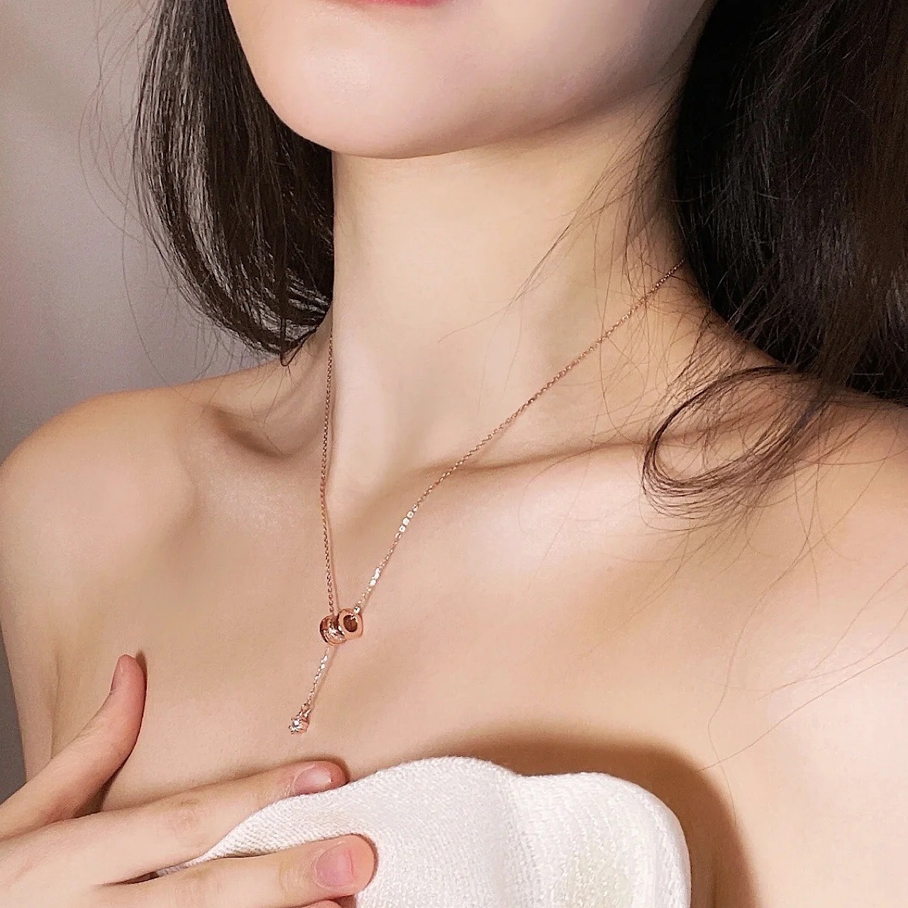 おしゃれ ペンダント 高級感 キラキラ スター ネックレス - 7