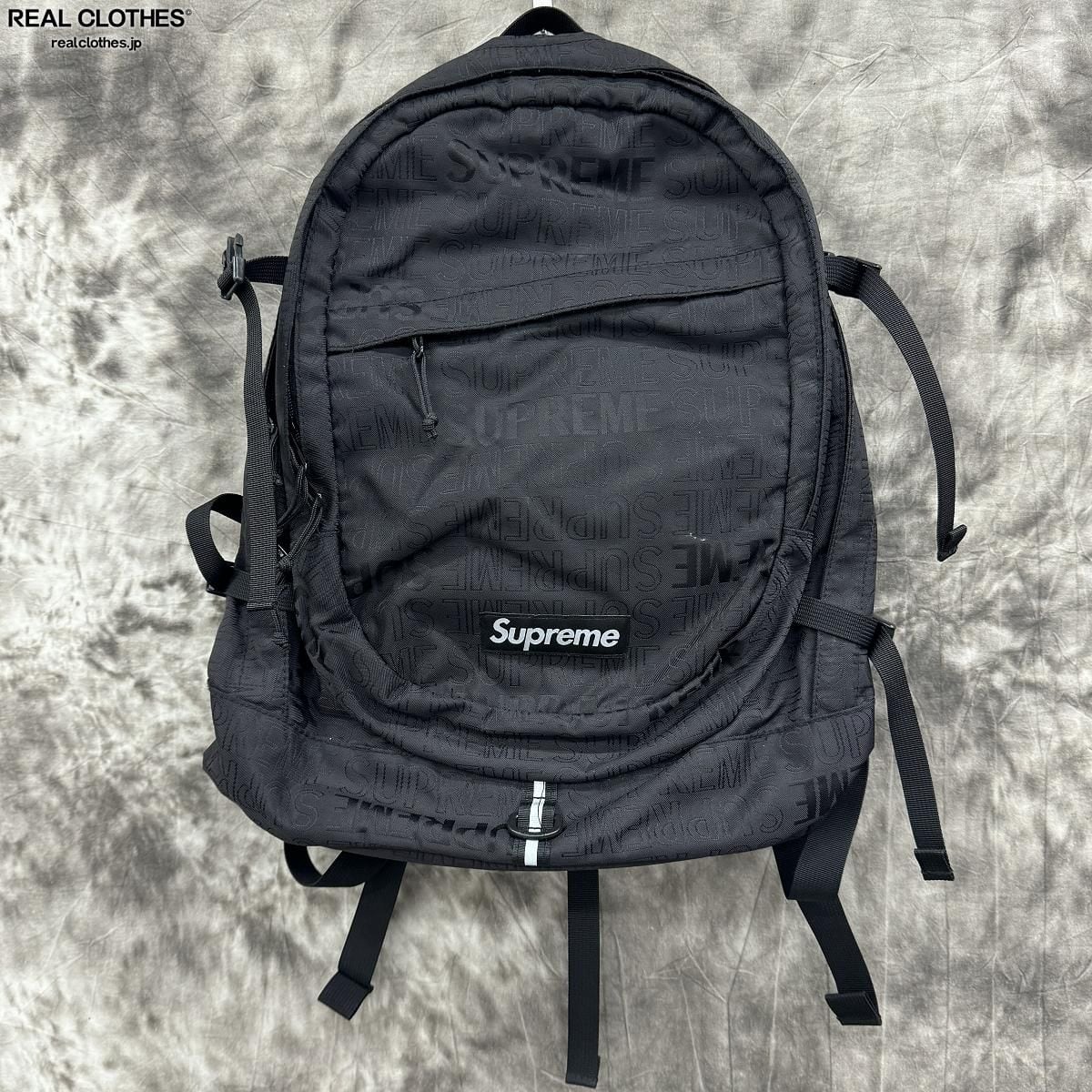 supreme Backpack 黒 supreme 19ss バックパック