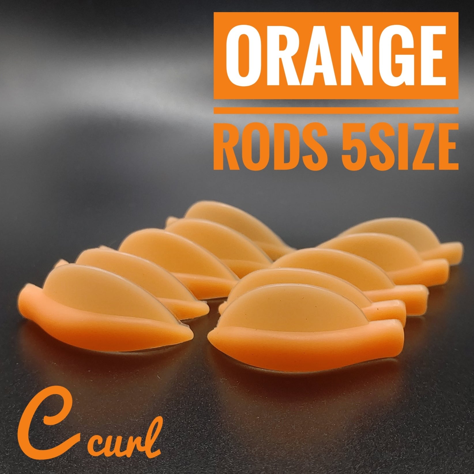 送料無料】オレンジロッド 5サイズセット | まつげエクステ商材