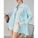 Sky Mist Overshirt  I25115