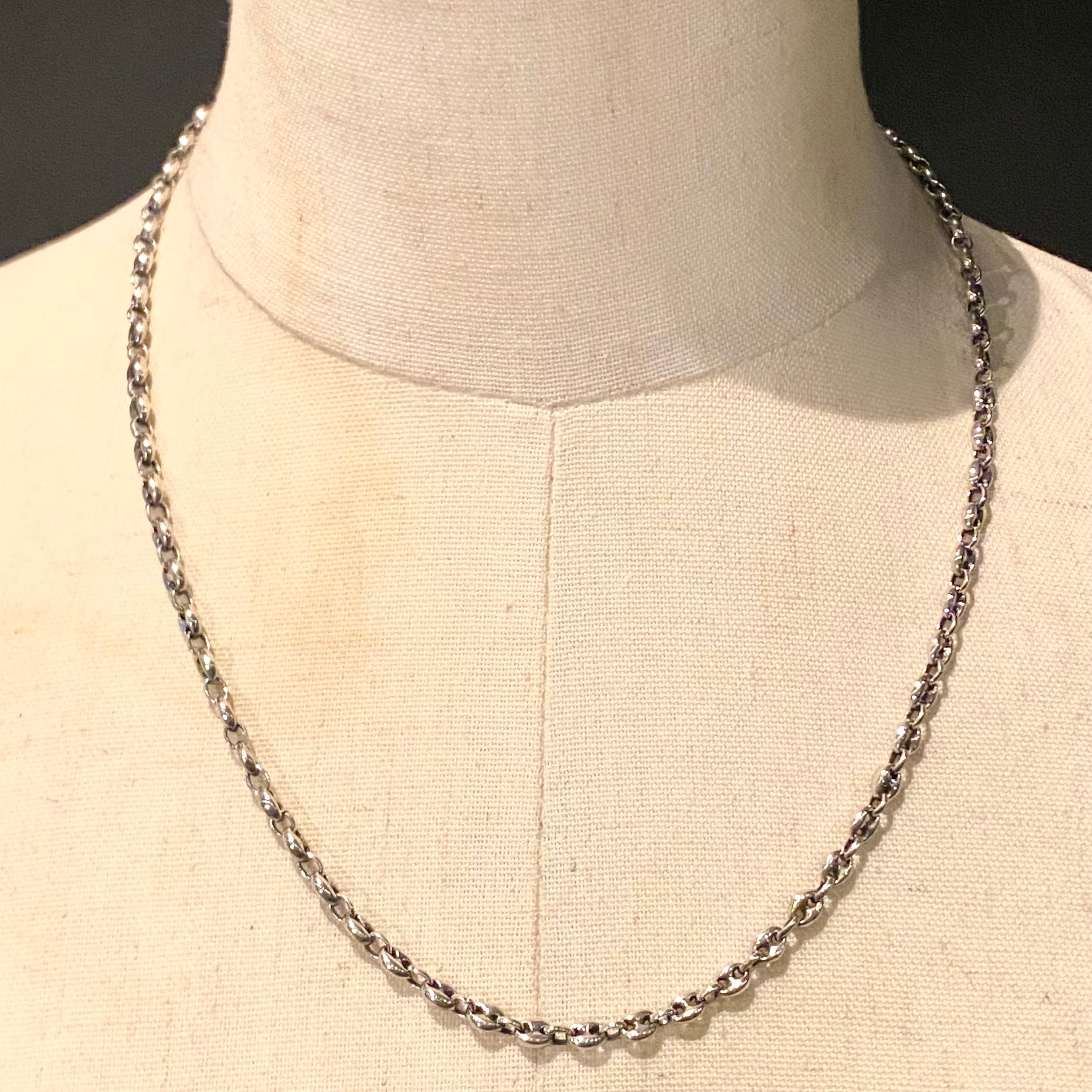 BIG DNA DESIGN CHAIN MANTEL BRACELET -SILVER925- DNAブレスレット