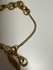 モードチェーンブレスレット