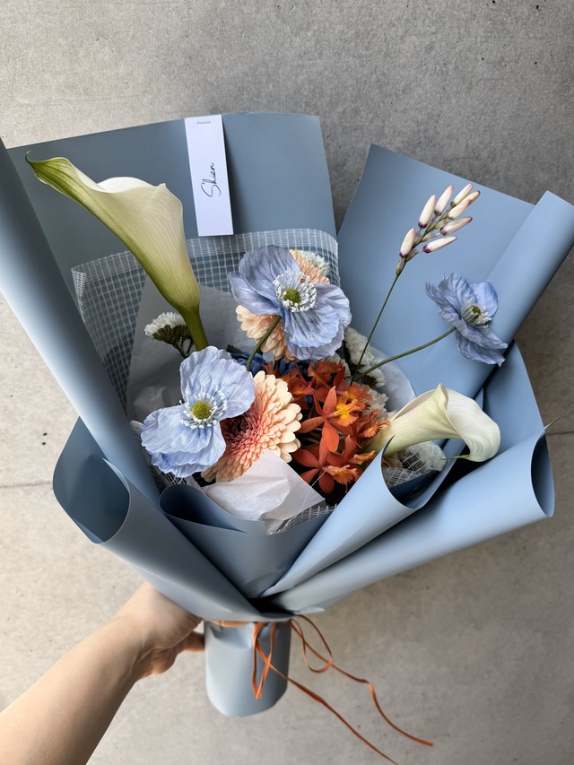 マニッシュなハイブリッドブーケ5900