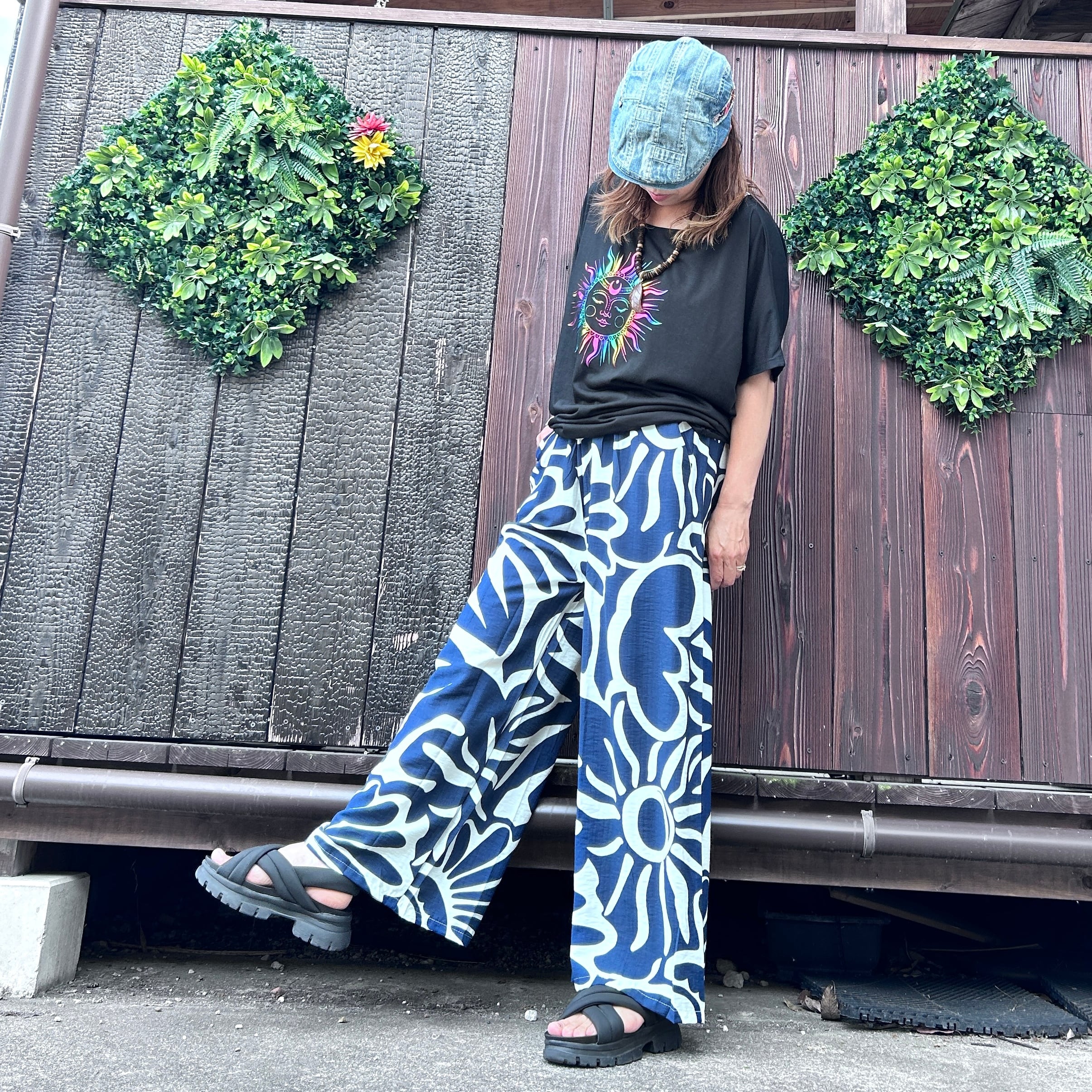 エスニックワイドパンツ | アジアン雑貨ルチュ