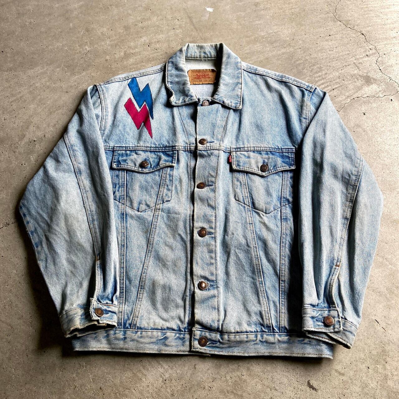 リーバイス 80s ヴィンテージ USA製 57514-0214 デニムジャケット XL Levi's メンズ   【221013】