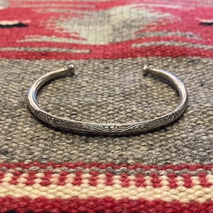 SUMAN DHAKHWA SILVER BANGLE