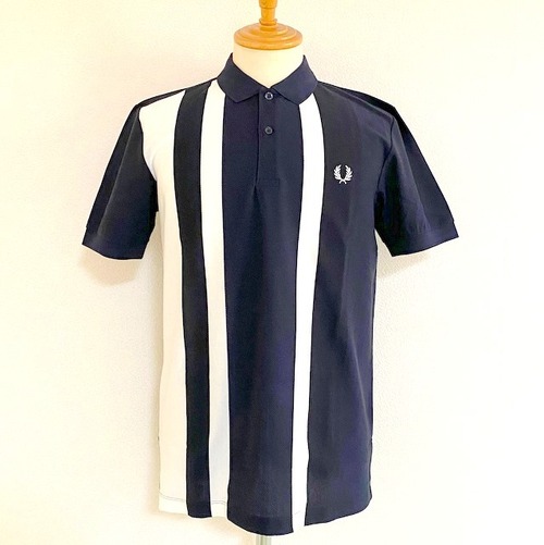 Striped Pique Polo Shirts　