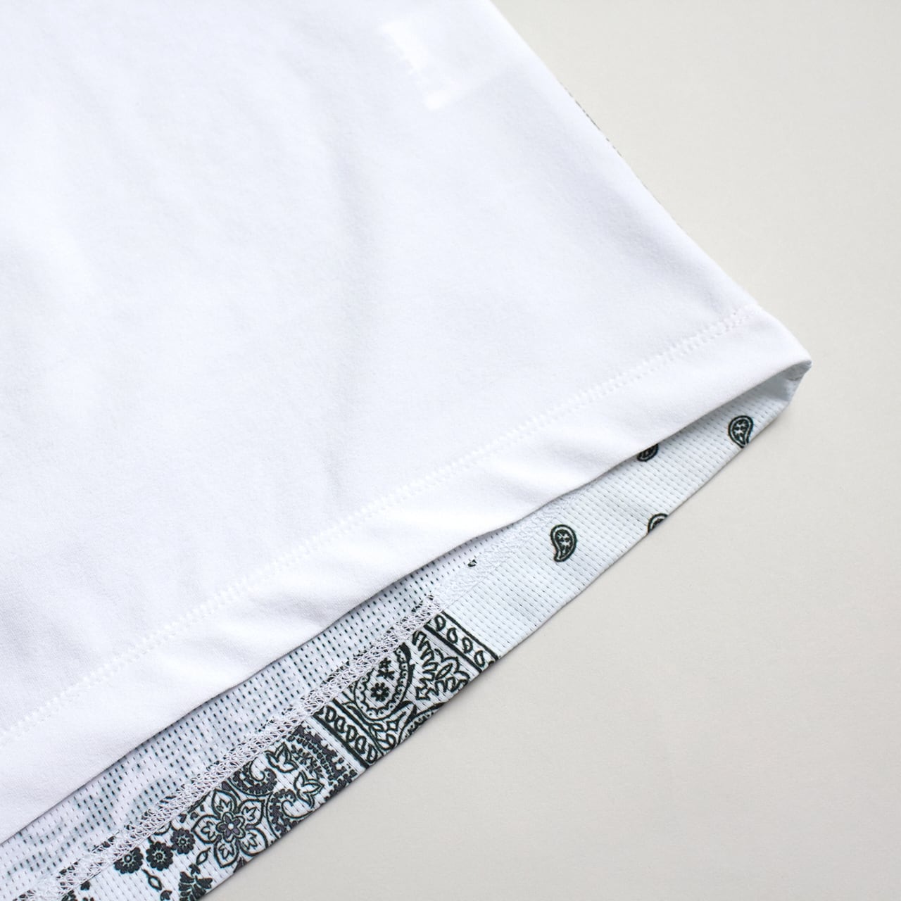 ranor（ラナー）BANDANA BACKMESH NOSLEEVE - WH バンダナバック