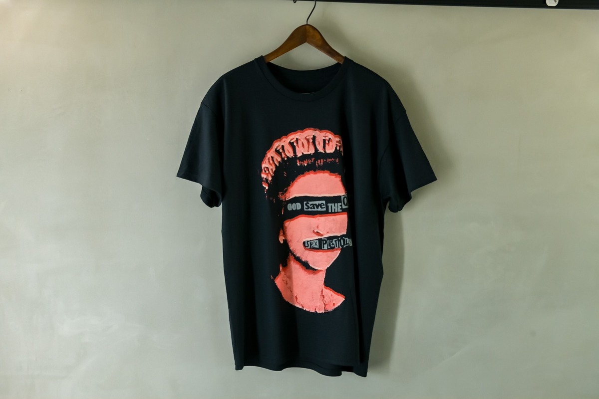 正規 20SS Saint Laurent SEX PISTOLS 感じとれ Tシャツ 
