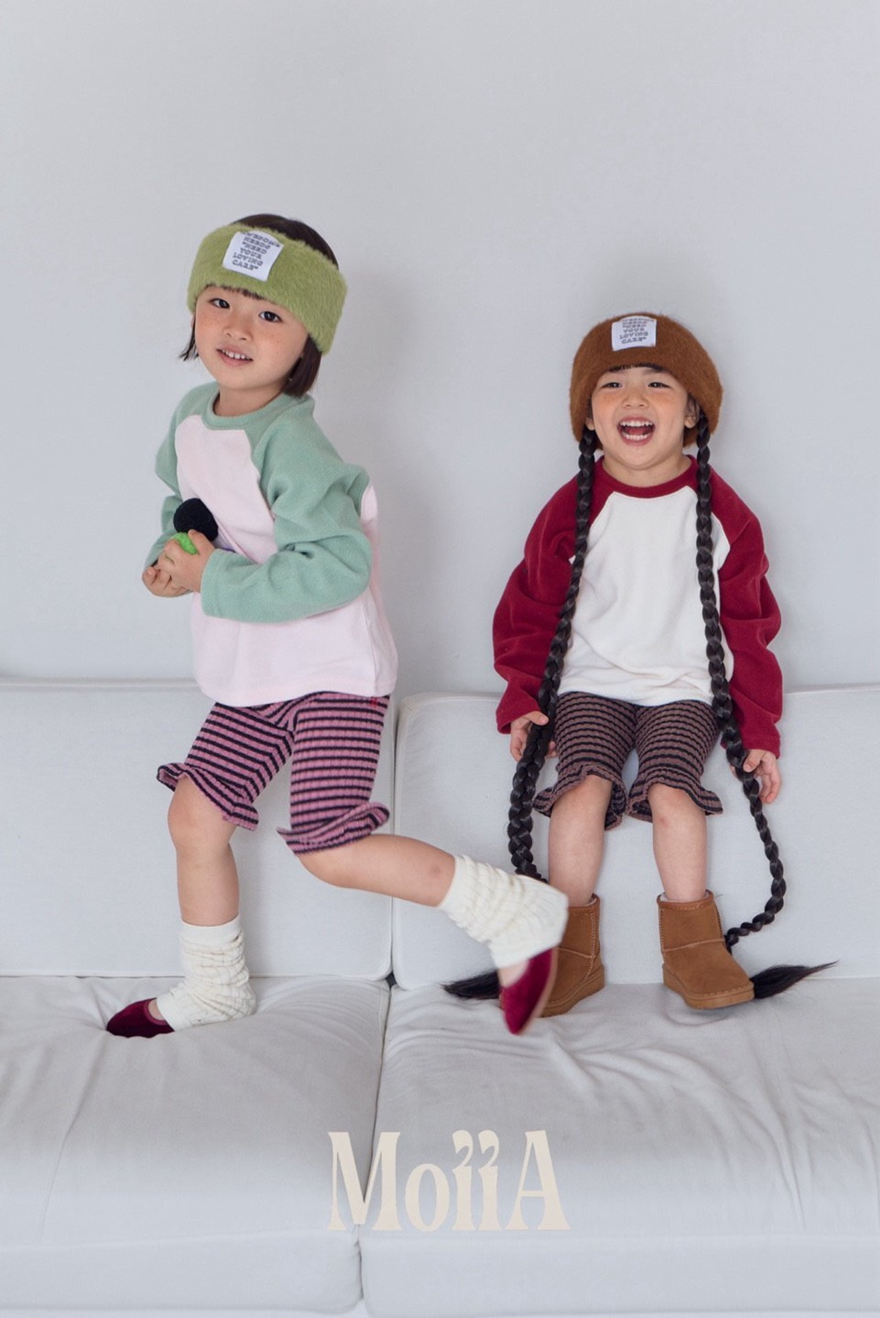 Moiia［取寄］teddy raglan tee 26winter