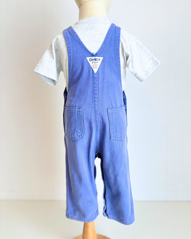 【24m・vintage】USA製 OshKosh オーバーオール