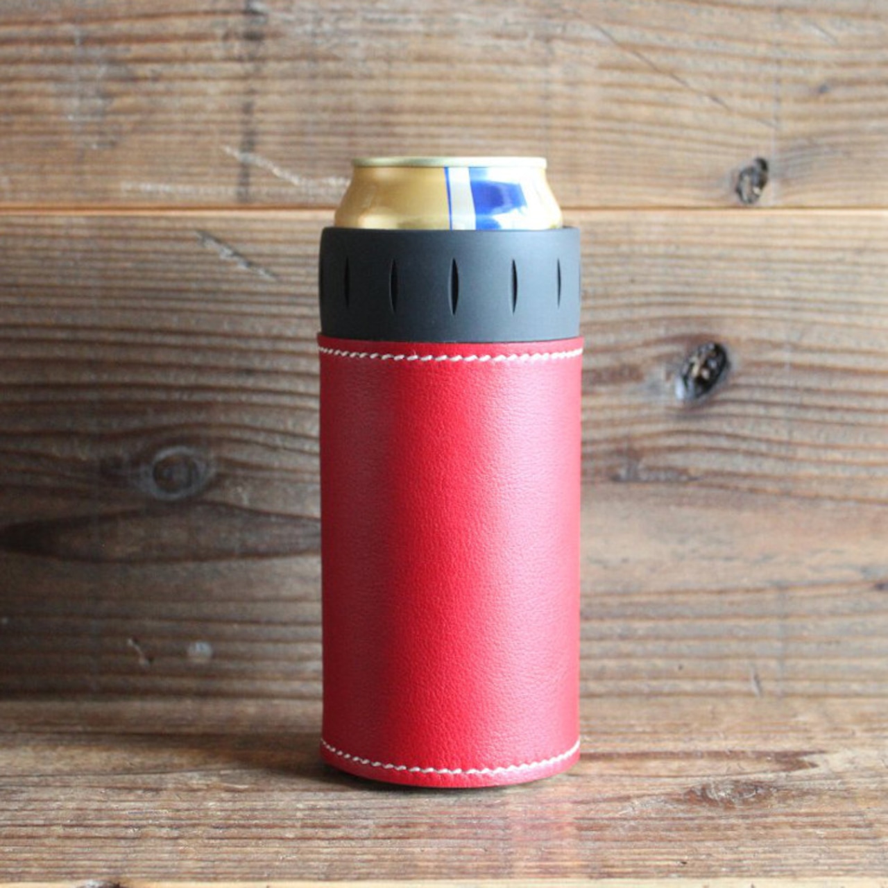 What will be will be & Greenfield サーモス THERMOS 保冷缶 ホルダー レザー カバー 500ml